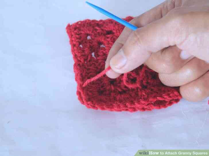 Image intitulée Joindre Carrés Granny Étape 20